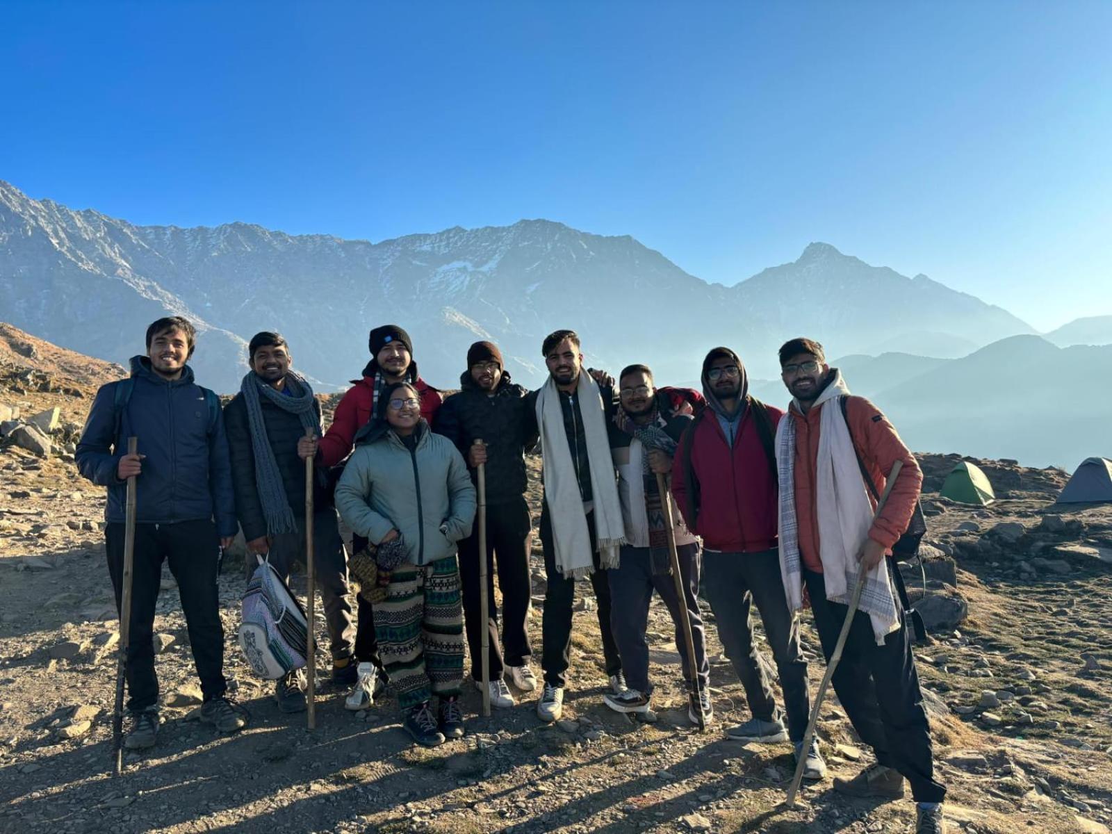 Triund Trek Hotell Dharamshala Eksteriør bilde