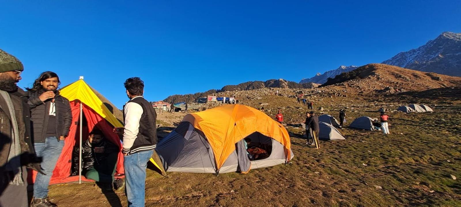 Triund Trek Hotell Dharamshala Eksteriør bilde
