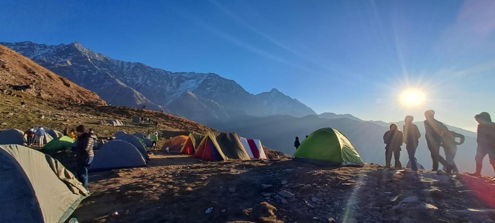 Triund Trek Hotell Dharamshala Eksteriør bilde